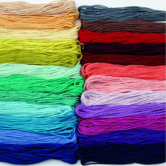 Economy 6 Strand Cotton Assortment Economy 6 Strand Cotton Assortment