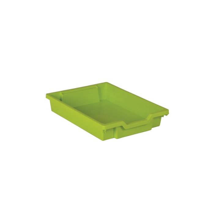 Shallow Storage Tray Lime
