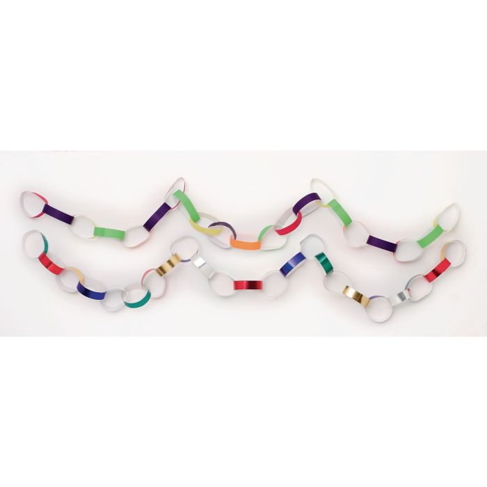 Paper Chains - Coloured - Pack of 300 Paper Chains - Coloured - Pack of 300