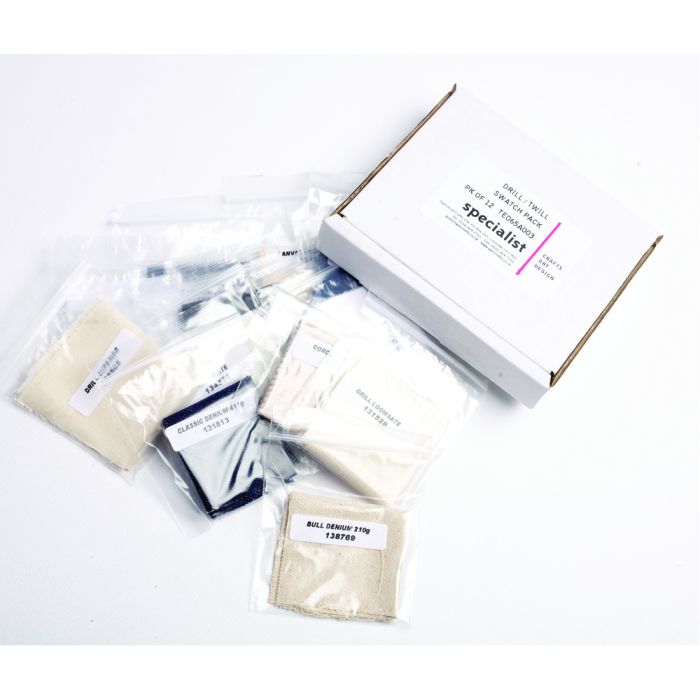 Cotton Drill/Twill and Canvas Swatch Pack Cotton Drill/Twill and Canvas Swatch Pack