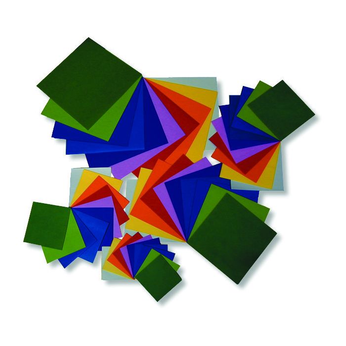 Tissue Paper 150mm Squares Assorted - Pack of 480