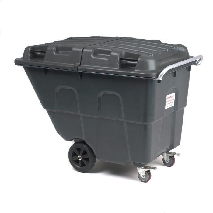Polypropylene Tilt Truck With Removeable Lid 450 Litre Polypropylene Tilt Truck With Removeable Lid 450 Litre