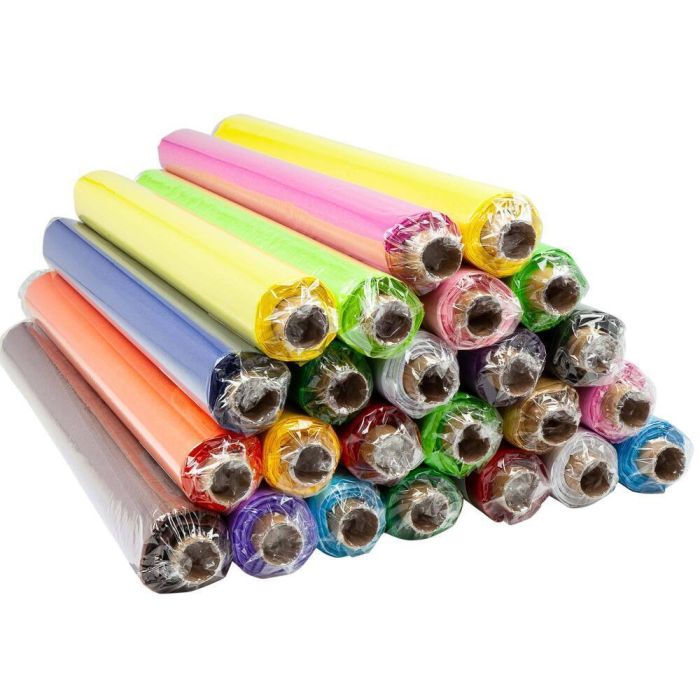 Tissue 48 Sheets 507 x 761mm 18gsm Assorted Rolls - Pack of 24 Tissue 48 Sheets 507 x 761mm 18gsm Assorted Rolls - Pack of 24