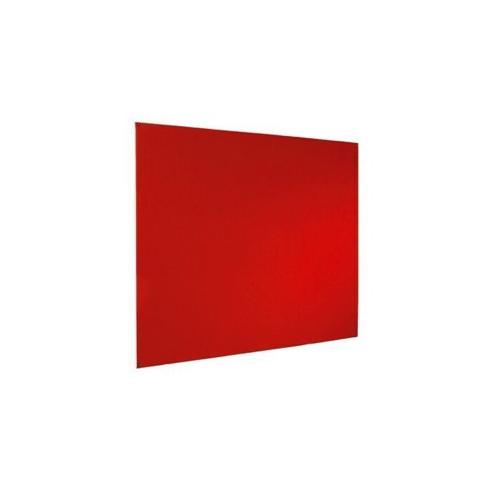 Unframed Felt Noticeboard 900 x 600mm - Red