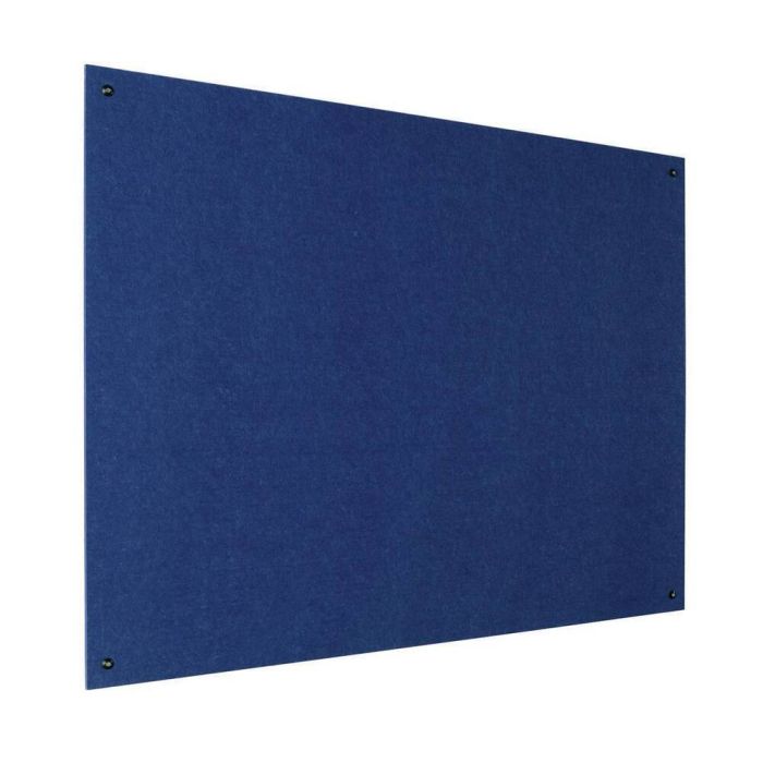 Resist-a-Flame Unframed Noticeboard 600 x 900mm - Dark Blue