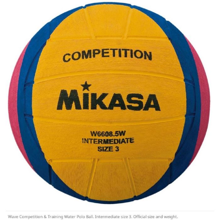 Mikasa Wave Training Water Polo Ball - Size 3