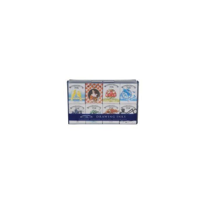 Winsor & Newton 14ml Drawing Ink Pack - Pack of 8