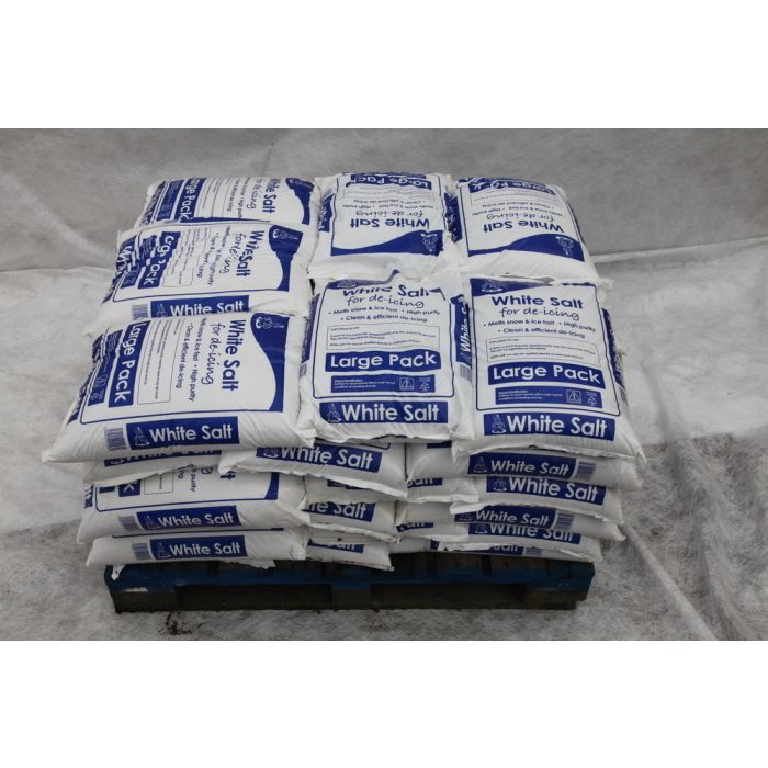 White Rock Salt 25kg Bag - Pack of 42