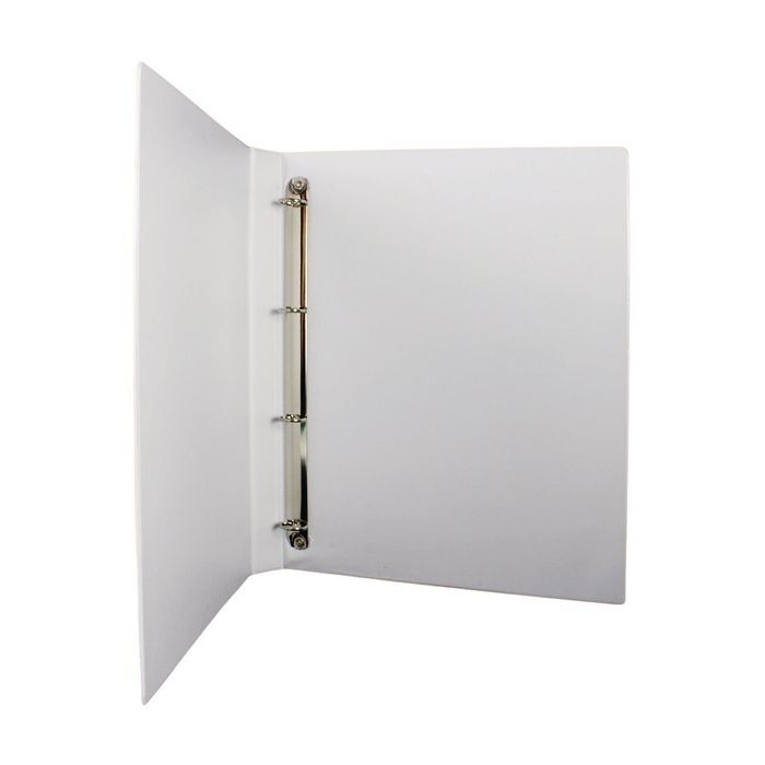 Presentation Ring Binders 16mm - White - Pack of 10 Presentation Ring Binders 16mm - White - Pack of 10