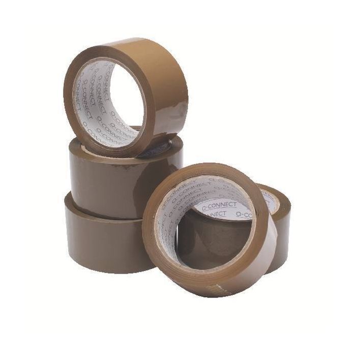 Packaging Tape 50mm x 66m - Buff - Pack of 6 Packaging Tape 50mm x 66m - Buff - Pack of 6