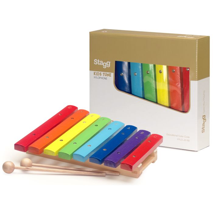 Stagg Colour Note Wooden Xylophone