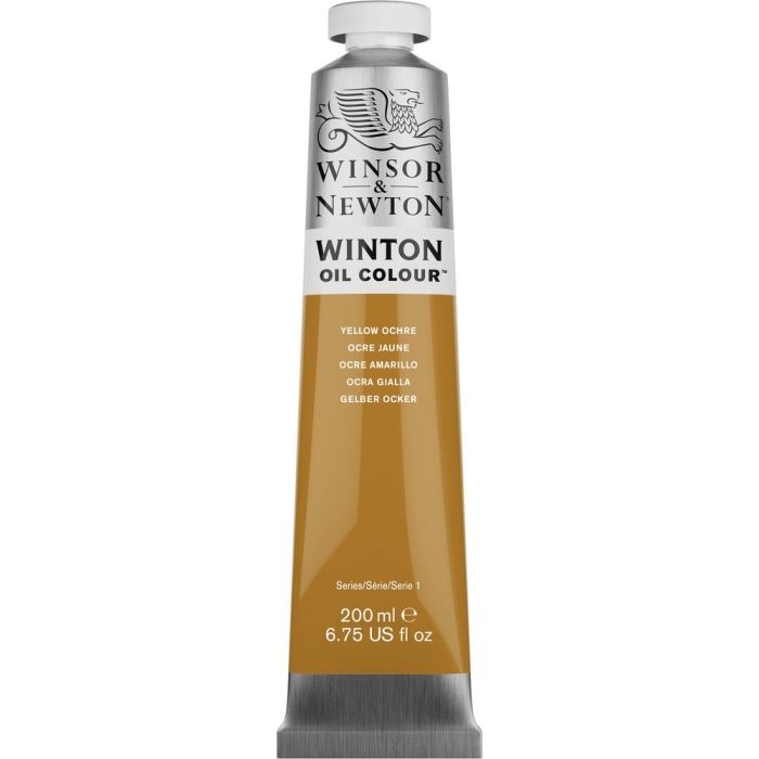 Winsor & Newton Winton Oil Colour Tube 200ml Yellow Ochre