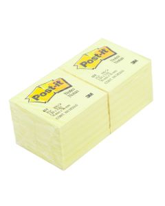 Post-It Notes - Yellow - Pack of 12