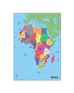 Simple Map of Africa