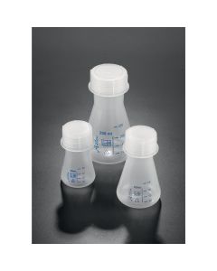 Azlon Polypropylene Conical Flask With Screw Cap - 1000ml