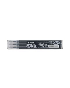 Pilot FriXion Ball and Clicker Refills Pen - Black - Pack of 3