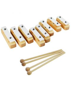 A-Star 8 Bar Wooden Chime Set
