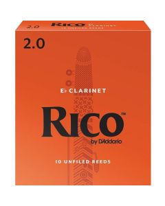 Rico Eb Clarinet Reeds - 2 (x10)