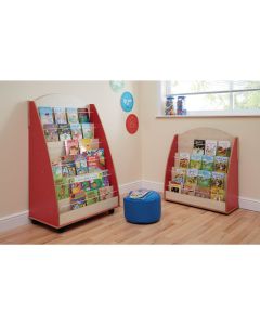 Small Face-On Book Display Unit - Beech
