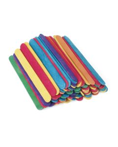 Classmates Lollipop Sticks Coloured - Pack of 1000