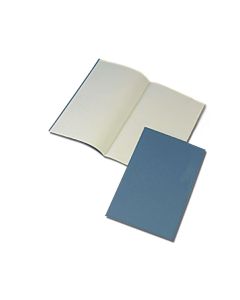 365 x 204mm Project Book 24 Page 8mm Ruled/Plain Split - Blue - Pack of 12