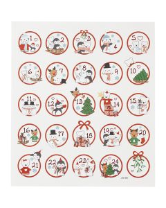 Christmas Calendar Stickers