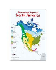 Enviromental Regions of America Map