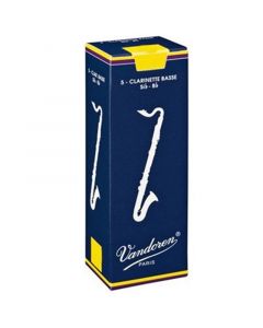 Vandoren Bass Clarinet Reeds - 2.5 (x5)