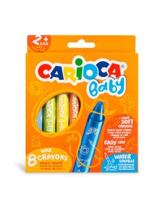 Carioca Baby Wild Crayons - Pack of 8