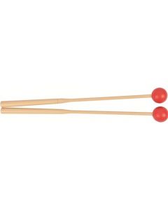 Angel AM31 2 Xylophone Beaters - Red Hard PVC Head