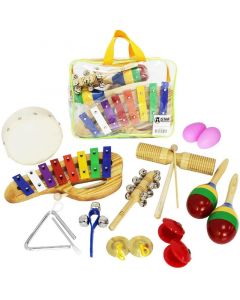 A-Star 10 Piece Childrens Percussion Pack
