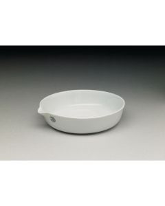 Flat Bottom Porcelain Evaporating Basins - 50ml - 80 x 20mm - Pack of 5