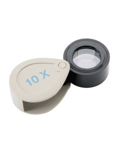 Pocket Magnifier 15x25mm 10x Mag - Pack of 10