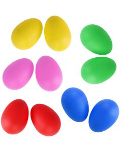 A-Star Egg Shakers - Mixed Colours - 5 Pairs
