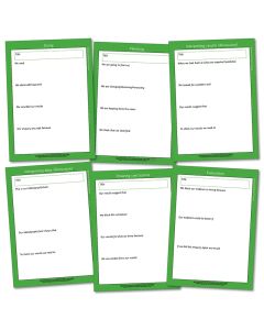 Science Writing Frames