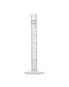 Azlon Measuring Cylinder Tall Form - 10ml - Pack of 10