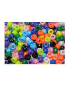 Beads Pony Bright 6 x 9mm - Pack of 1000