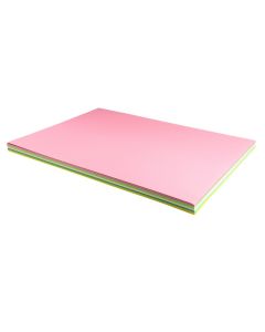 Coloured Card 230mic A2 Assorted Pastels - Pack of 100