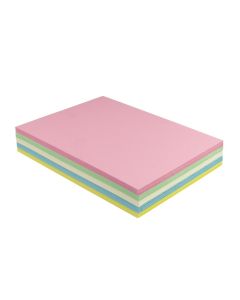 Coloured Card 230mic A4 Assorted Pastels - Pack of 200