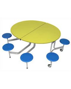 8 Seat Senior Oval Dining Tables