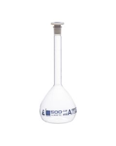 Flask Volumetric Class A Cap 500ml 19/26