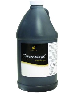 Chromacryl Student Acrylic 2L Bottles- Black