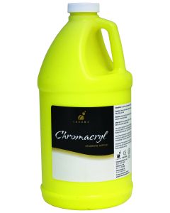 Chromacryl Student Acrylic 2L Bottles- Cool Yellow