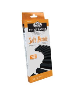 Royal & Langnickel Charcoal Colour Pastels Pack of 12