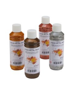 Specialist Crafts Premium Liquid Metal Paint 250ml Set