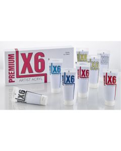 X6 Premium Acryl Tube Starter Set