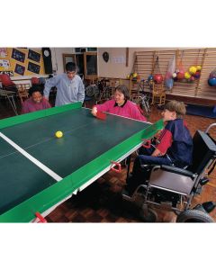 Polybat Table Tennis Set - Red/Green