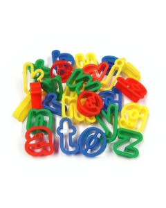 Plastic Dough Cutters - Lower Case Alphabet - Pack of 26