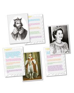 Thinking History Cards - British Monarchs