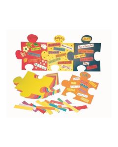 Jumbo Display Jigsaw Pieces - Pack of 20